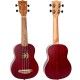 Ukelele Soprano Flight NUS380 Coral