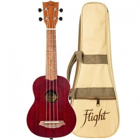 Ukelele Soprano Flight NUS380 Coral