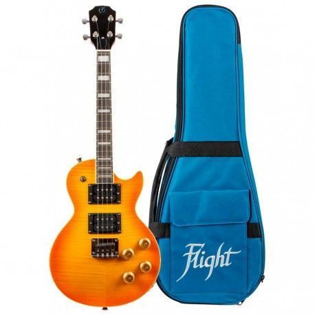 Ukelele Eléctrico Flight Centurion Vintage Burst
