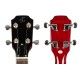 Ukelele Eléctrico Flight Pioneer Cherry Red