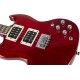 Ukelele Eléctrico Flight Pioneer Cherry Red