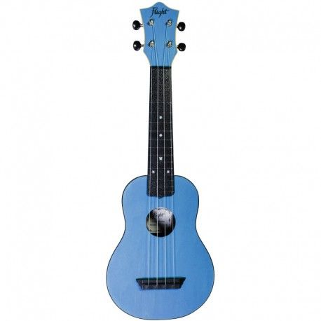 Ukelele Soprano Flight Travel Azul