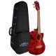 Ukelele concierto Lanikai Quilted Maple Red